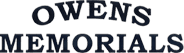 Owens Memorials company logo